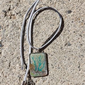 Hand Painted Necklace